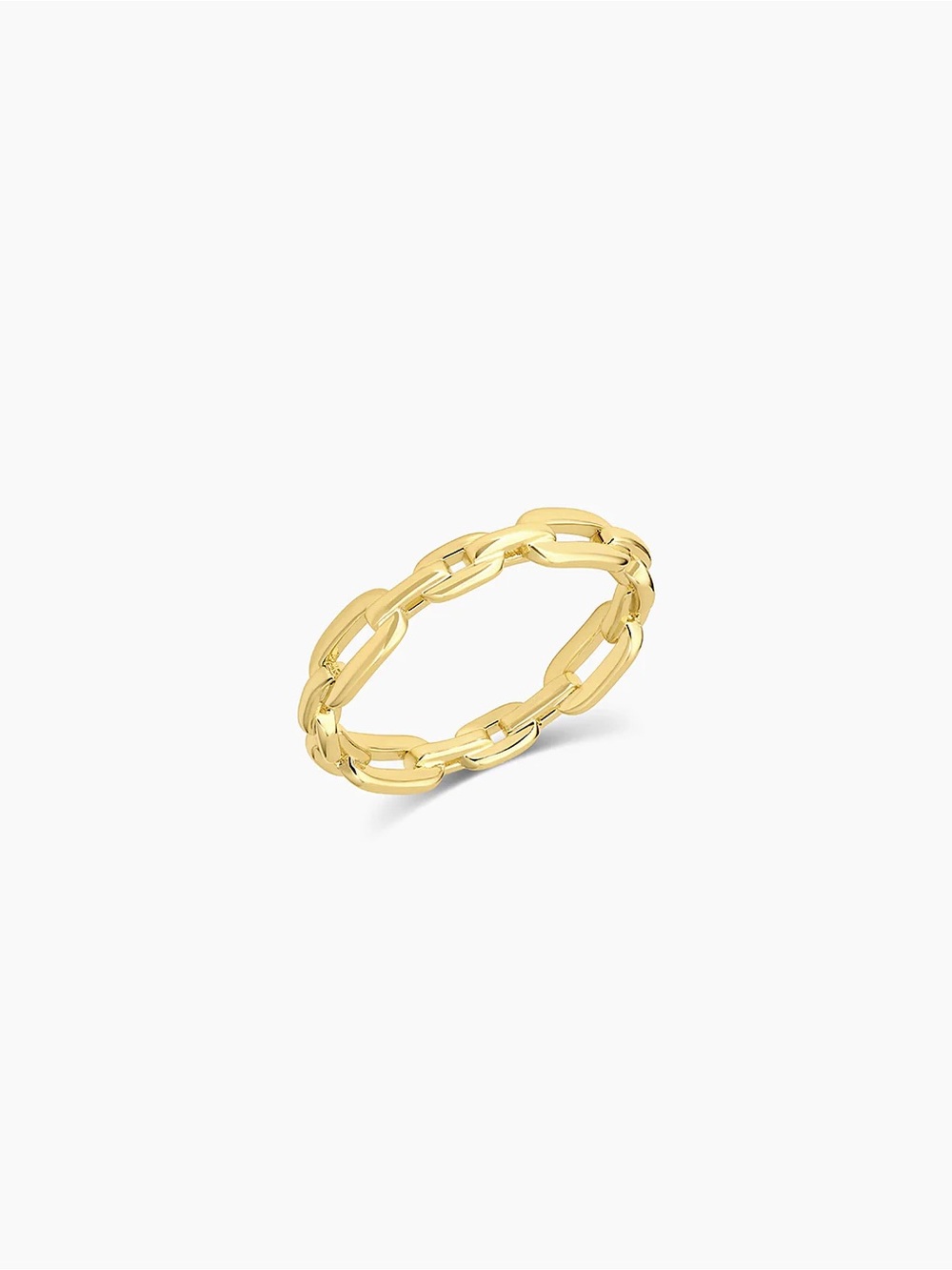 Gorjana - Parker Link Ring. Gold Link Chain Women’s Size 7 Ring